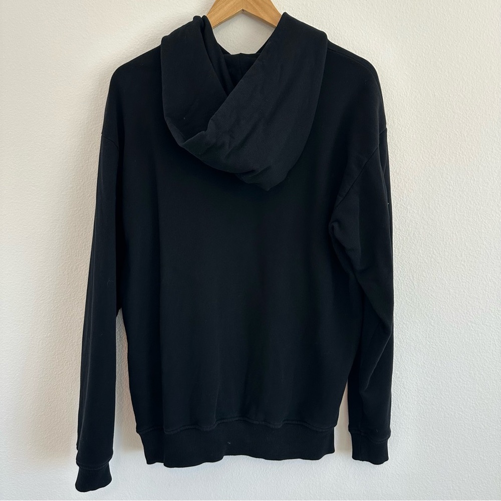 Givenchy Black Distressed Hoodie with Front Pocket - Picture 5 of 5